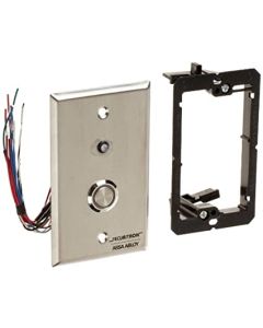 SECURITRON PB4LA-2 1 In. Stainless Steel Pushbutton with LED